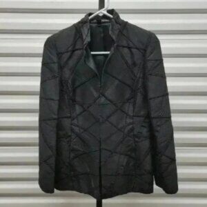 Linda Allard Ellen Tracy Silk Embroidered Jacket